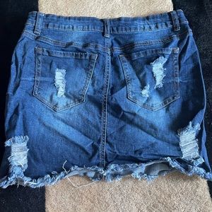 Denim skirt